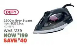 House & Home Defy 2200w Grey Steam Iron offer