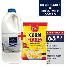 President Hyper Corn Flakes & Fresh Milk Combo offer