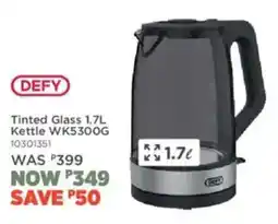 House & Home Defy Tinted Glass Kettle offer