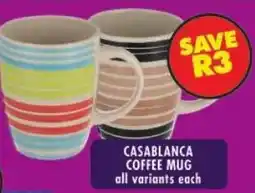 Shoprite Casablanca coffee mug offer