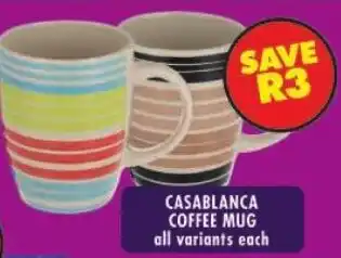 Shoprite Casablanca coffee mug offer