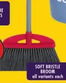 Shoprite Soft bristle broom offer