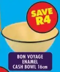 Shoprite Bon voyage enamel cash bowl offer