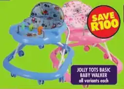 Shoprite Jolly tots basic baby walker offer