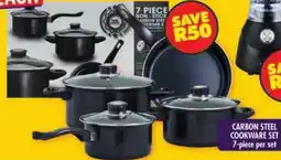 Shoprite Carbon steel cookware set offer