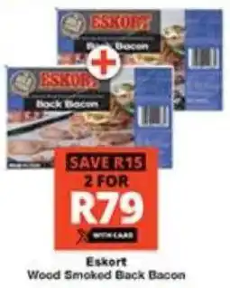 Checkers Eskort Wood Smoked Back Bacon offer