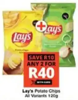 Checkers Lay's Potato Chips All Variants offer