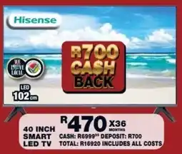 Lewis Hisense 40 inch Smart LED TV offer