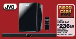 Lewis Jvc 2.1ch sound bar offer