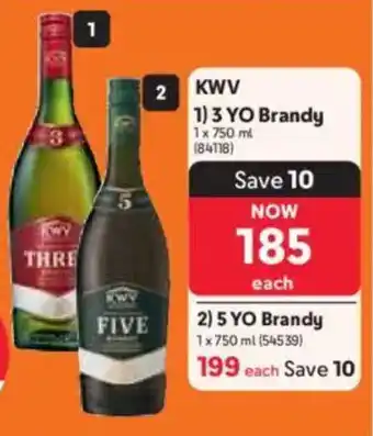 Makro KWV 3 YO Brandy offer