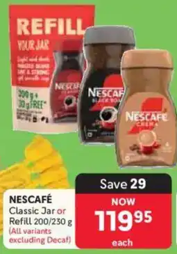 Makro Nescafe Classic Jar or Refill offer