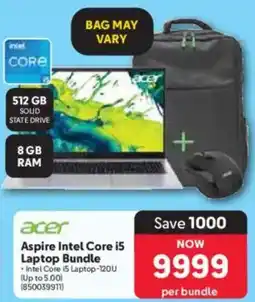 Makro Acer Aspire Intel Core i5 Laptop Bundle offer