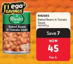 Makro Rhodes Baked Beans in Tomato Sauce offer