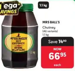 Makro Mrs Ball's Chutney offer