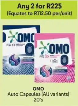 Makro Omo Auto Capsules offer