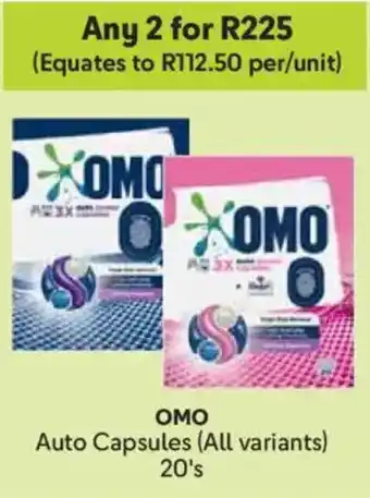 Makro Omo Auto Capsules offer