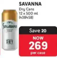 Makro Savanna Dry Cans offer