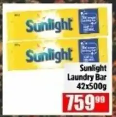 Devland Cash And Carry Sunlight Laundry Bar offer