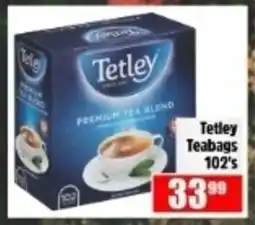 Devland Cash And Carry Tetley Teabags offer