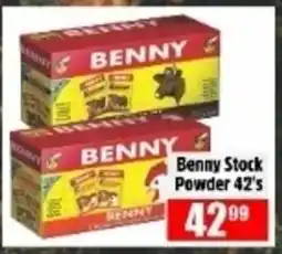 Devland Cash And Carry Benny Stock Powder offer