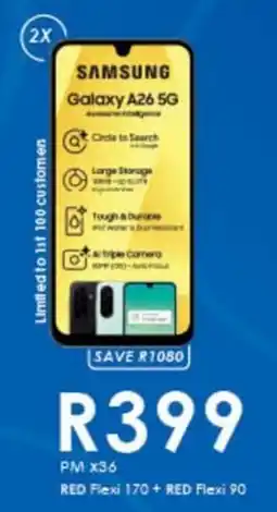 Chatz Connect Samsung Galaxy A26 5G offer
