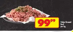 Shoprite Value Ground Beef offer