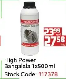 Africa Cash and Carry High Power Bangalala 500ml offer