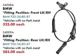 Goldwagen Bmw abs sensor offer