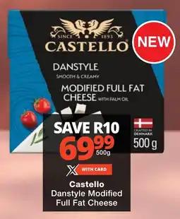 Checkers Castello Danstyle Modified Full Fat Cheese offer