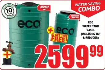 Boxer Build Eco water tank offer