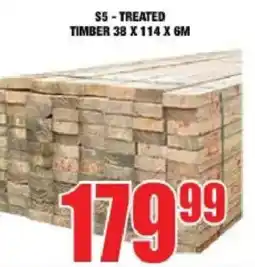 Boxer Build S5-treated timber offer