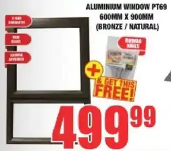 Boxer Build Aluminium window pt69 offer