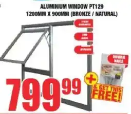 Boxer Build Aluminium window pt129 offer