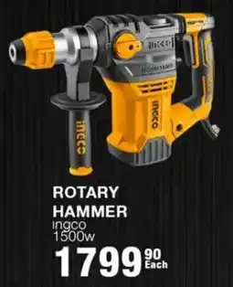 Build It Ingco 1500w Rotary Hammer offer