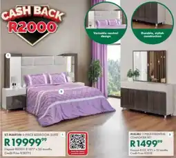 Beares St martin bedroom suite offer