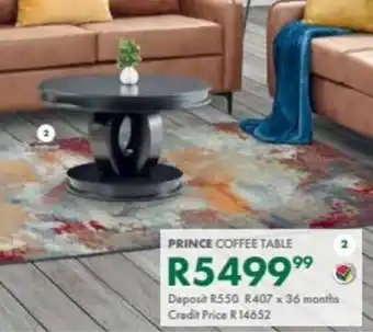Beares Prince coffee table offer