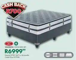 Beares Valencia 152cm bed set offer