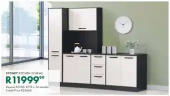 Beares Sydney kitchen scheme offer