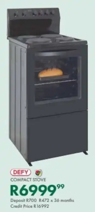 Beares Defy compact stove offer