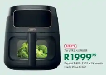 Beares Defy Airfryer offer