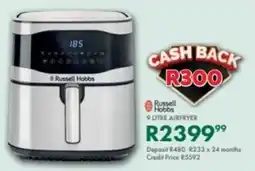 Beares Russell hobbs airfryer offer