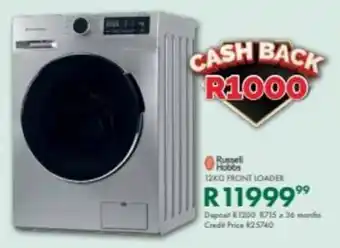 Beares Russell hobbs front loader offer