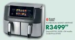 Beares Russell hobbs dual basket airfryer offer