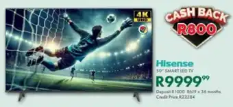 Beares Hisense 50" Smart LED TV offer