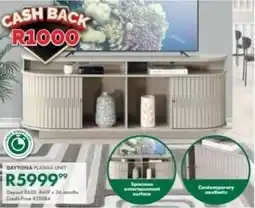Beares Daytona plasma unit offer
