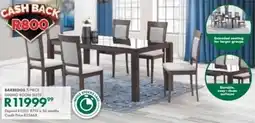Beares Barbedos dining room suite offer