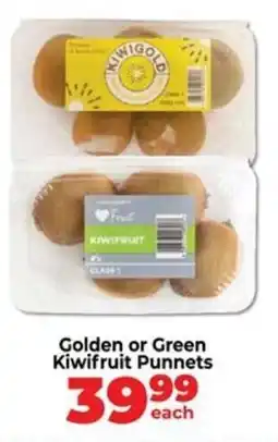 Food Lover's Market Golden or Green Kiwifruit Punnets offer