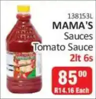 KitKat Cash and Carry Mama's Sauces Tomato Sauce offer