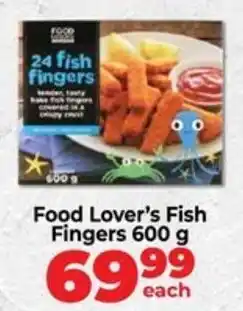 Food Lover's Market Food Lover's Fish Fingers offer