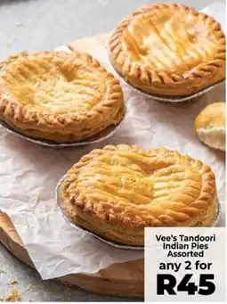 Food Lover's Market Vee's Tandoori Indian Pies Assorted offer